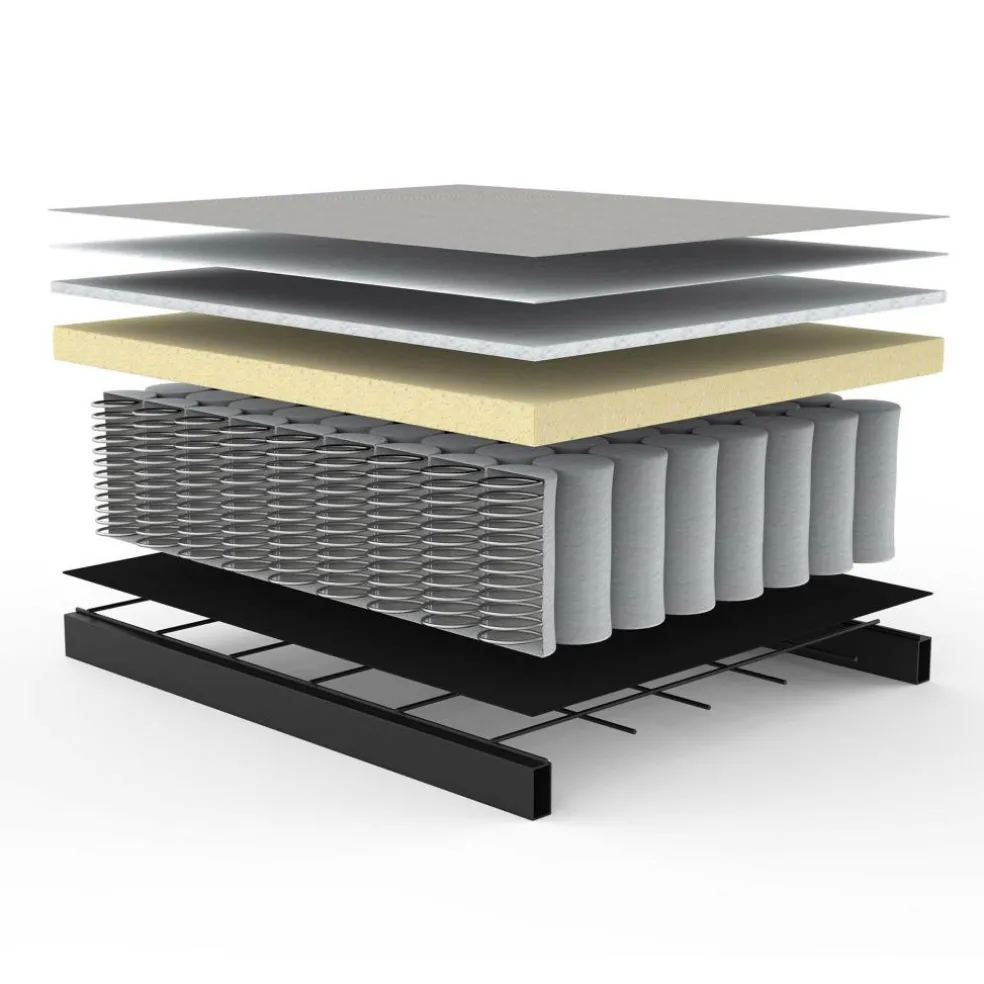 Long Horn Deluxe Excess Schlafsofa mit Armlehnen 245x114cm