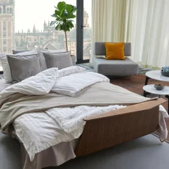 Long Horn Deluxe Excess Schlafsofa mit Armlehnen 245x114cm