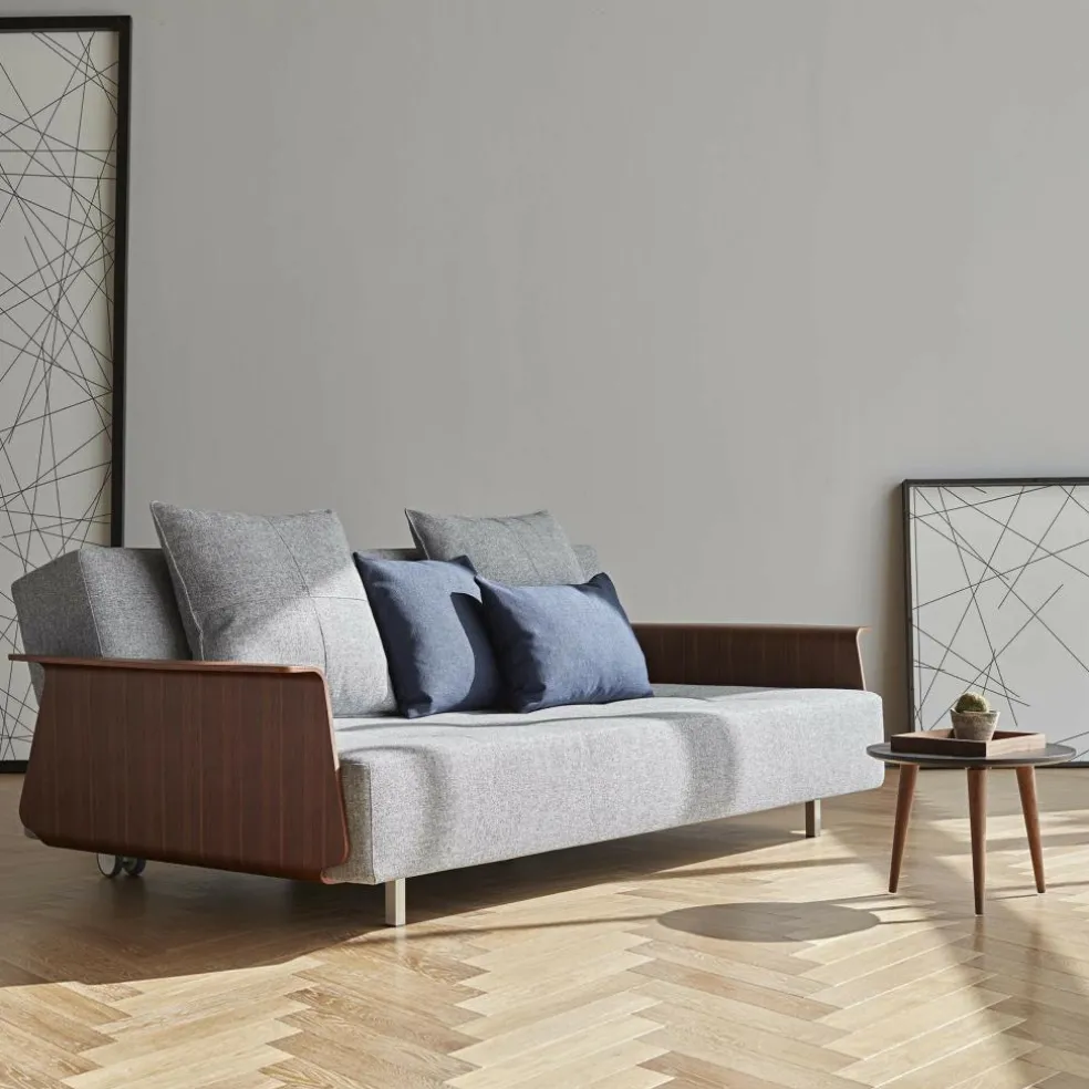 Long Horn Deluxe Excess Schlafsofa mit Armlehnen 245x114cm