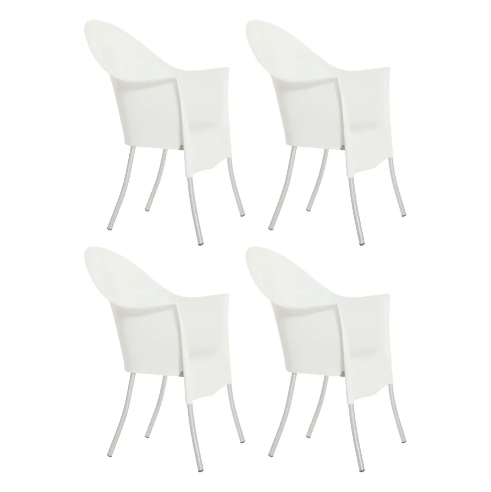 Lord Yo Gartenarmlehnstuhl 4er Set