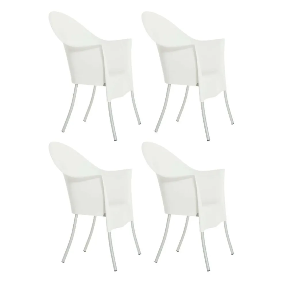 Lord Yo Gartenarmlehnstuhl 4er Set