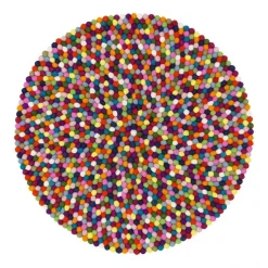 Lotte Filzkugelteppich