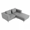 Lotus 2-Sitzer Sofa mit Ottomane