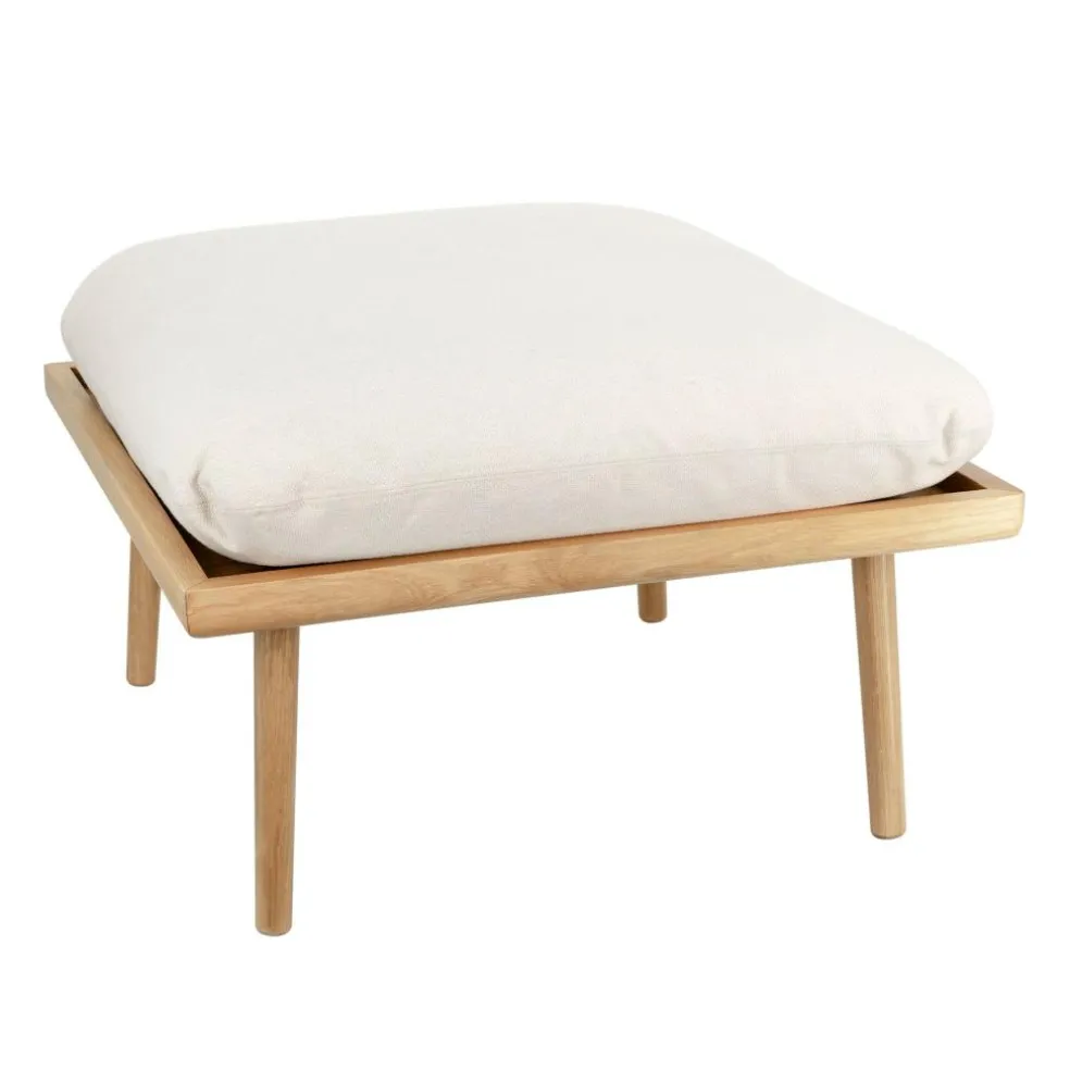 Lounge Around Shuffle Pouf Gestell Eiche