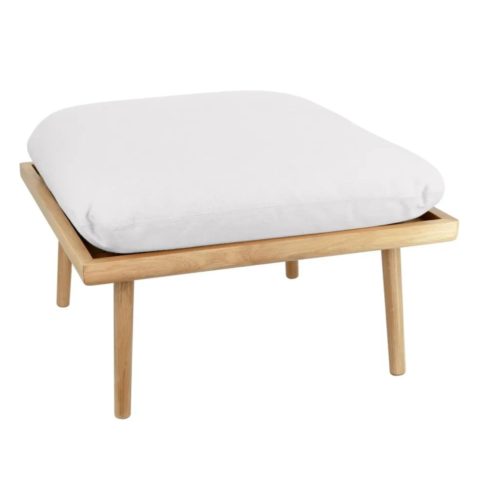 Lounge Around Shuffle Pouf Gestell Eiche