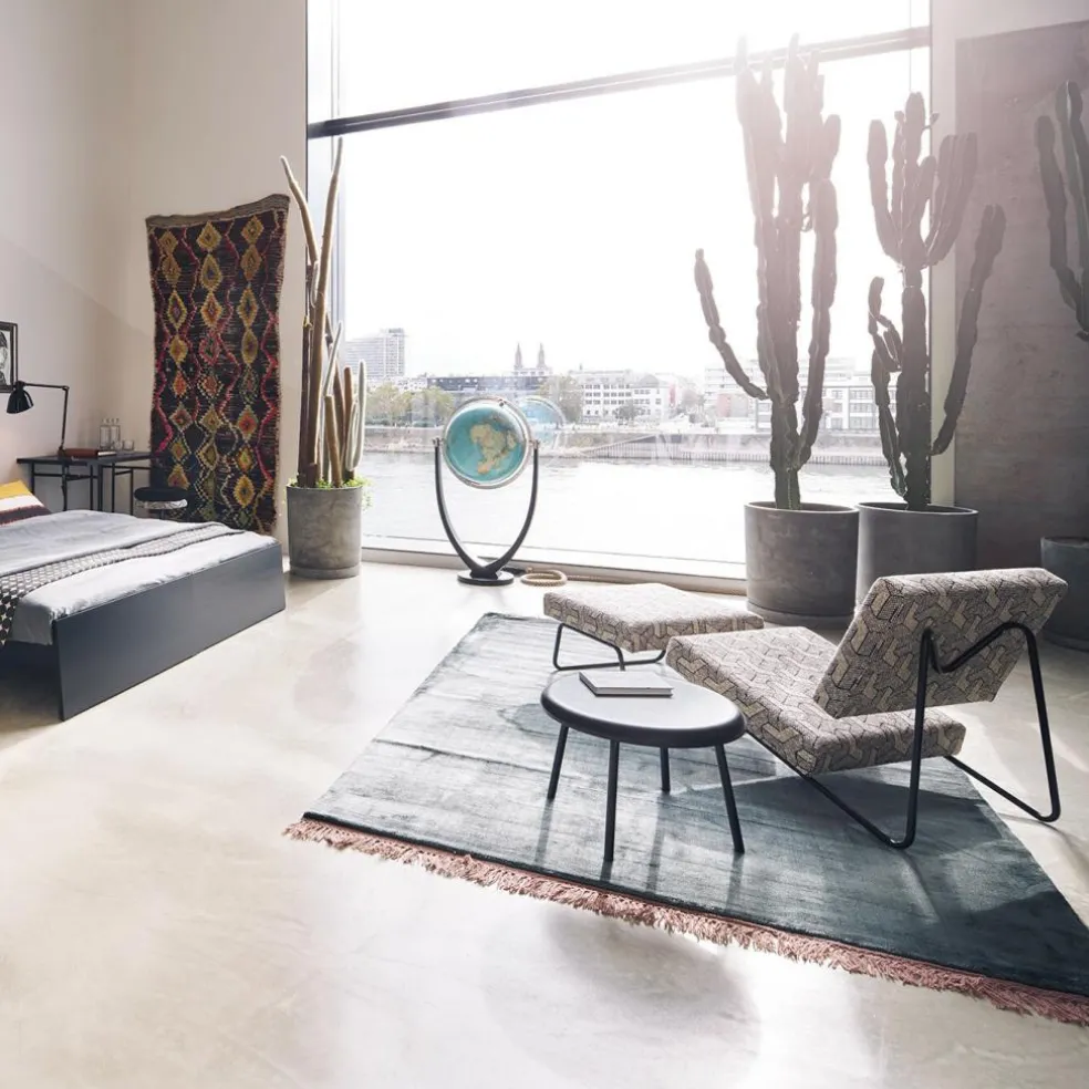 Lounge Chair Loungesessel Stoff