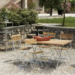 Lucca Teakholz Gartenset