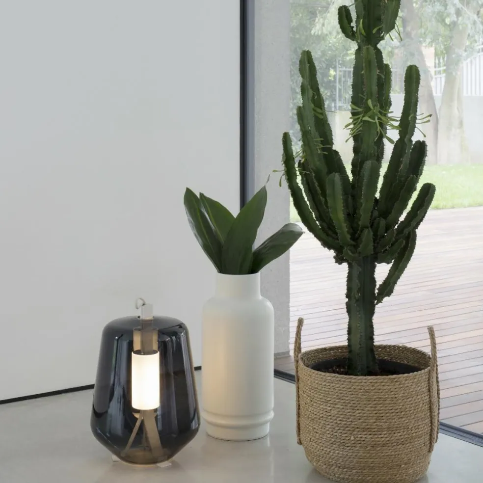 Luisa T3 LED Tischleuchte Gestell Weiß