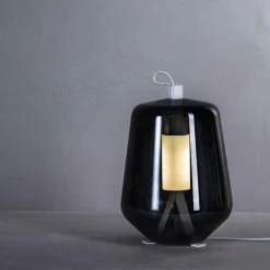 Luisa T3 LED Tischleuchte Gestell Weiß