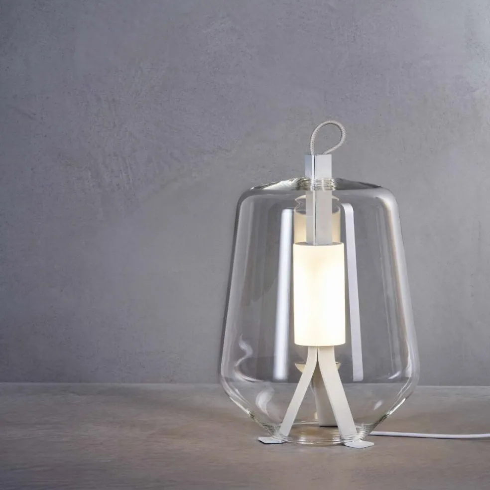 Luisa T3 LED Tischleuchte Gestell Weiß