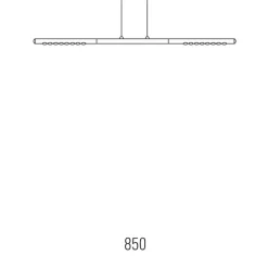 LUM 85 LED Pendelleuchte
