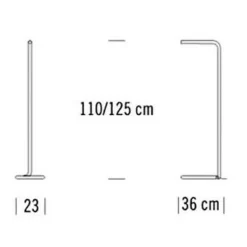 LUM 125 LED Stehleuchte