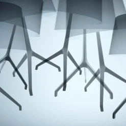 Lumiere XXS Tischleuchte Gestell Schwarzchrom