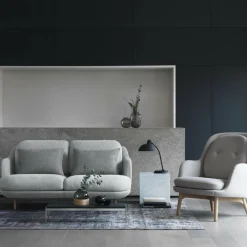 Lune™ JH200 2-Sitzer Sofa Füße Aluminium