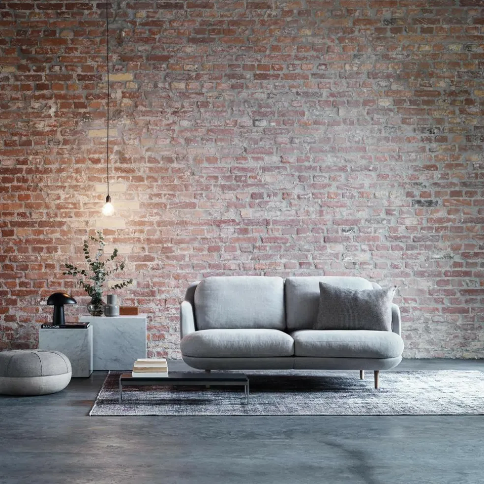 Lune™ JH200 2-Sitzer Sofa Füße Aluminium