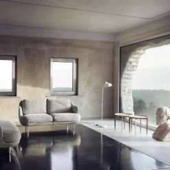 Lune™ JH200 2-Sitzer Sofa Füße Aluminium