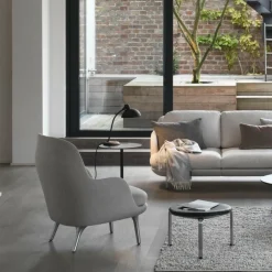 Lune™ JH200 2-Sitzer Sofa Füße Aluminium