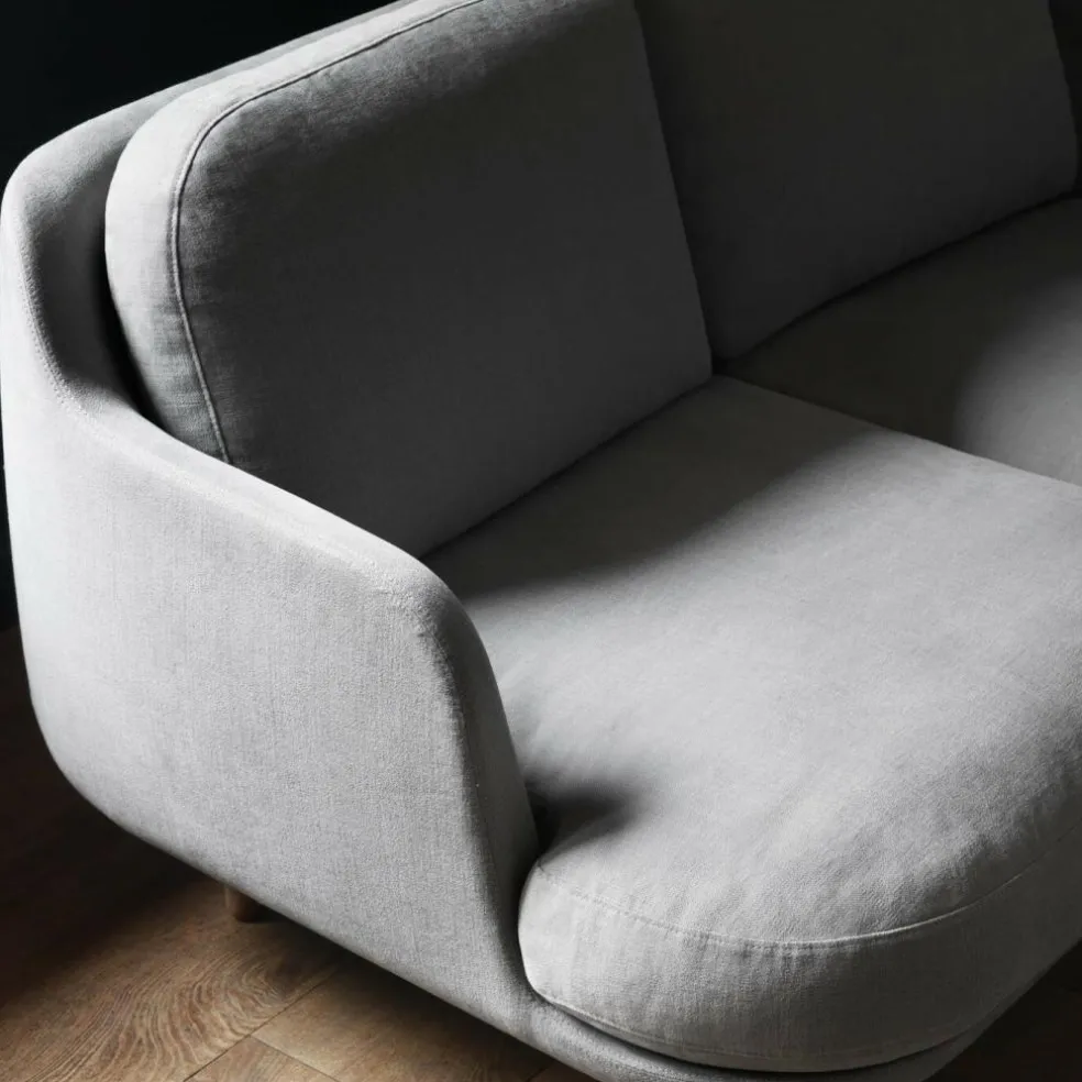 Lune™ JH200 2-Sitzer Sofa Füße Aluminium