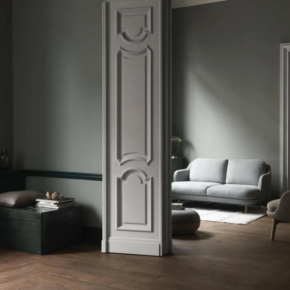 Lune™ JH200 2-Sitzer Sofa Füße Aluminium