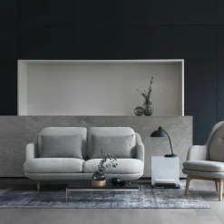Lune™ JH200 2-Sitzer Sofa Füße Eiche