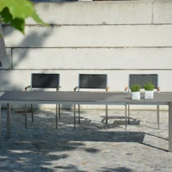 Lux Excell Keramik-Gartentisch ausziehbar