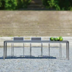 Lux Excell Keramik-Gartentisch ausziehbar