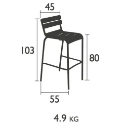 Luxembourg Barhocker