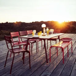 Luxembourg Gartenarmlehnstuhl 4er Set