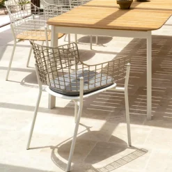 Lyze Gartenarmlehnstuhl Teak