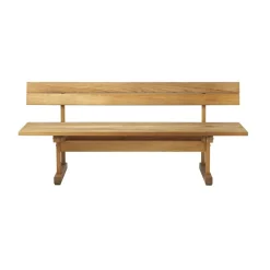 M16 Ermelunden Gartenbank mit Rückenlehne 3-Sitzer