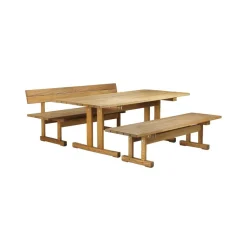 M15 Ermelunden Gartenbank 3-Sitzer