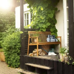 M12 Sammen Gartenbank mit Rückenlehne 2-Sitzer