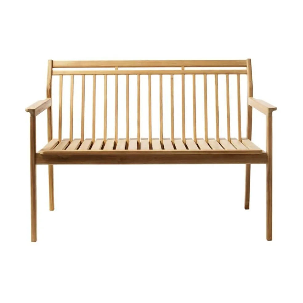 M12 Sammen Gartenbank mit Rückenlehne 2-Sitzer