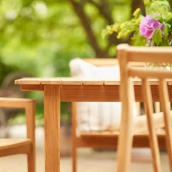 M3 Sammen Teakholz Gartentisch