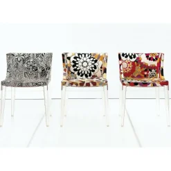 Mademoiselle Stuhl Gestell transparent