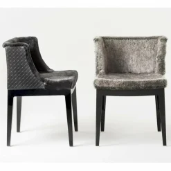 Mademoiselle Stuhl Gestell transparent