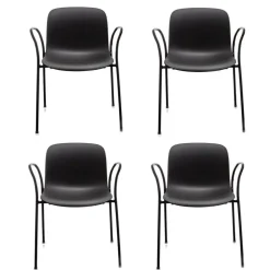 Magis Troy Gartenarmlehnstuhl 4er Set