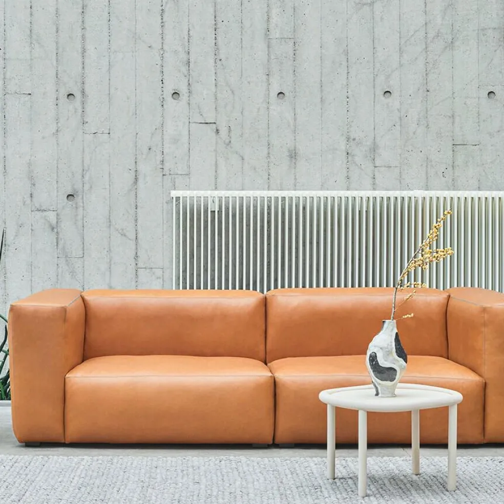 Mags Soft 2,5-Sitzer Sofa Leder 238x103,5x67cm