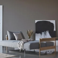 Malloy Wood Schlafsofa 230x118cm