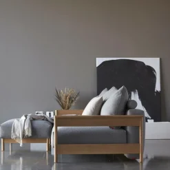 Malloy Wood Schlafsofa 230x118cm