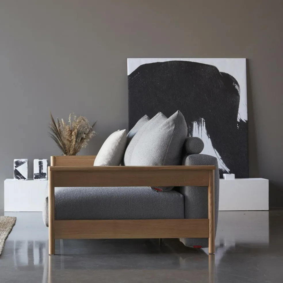 Malloy Wood Schlafsofa 230x118cm