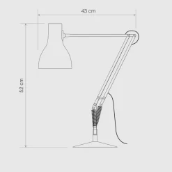 Margaret Howell Edition Type 75 Schreibtischleuchte