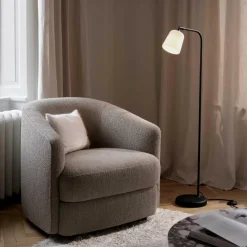 Material Stehleuchte Opalglas