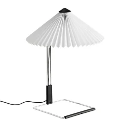 Matin LED Tischleuchte S Stahl poliert