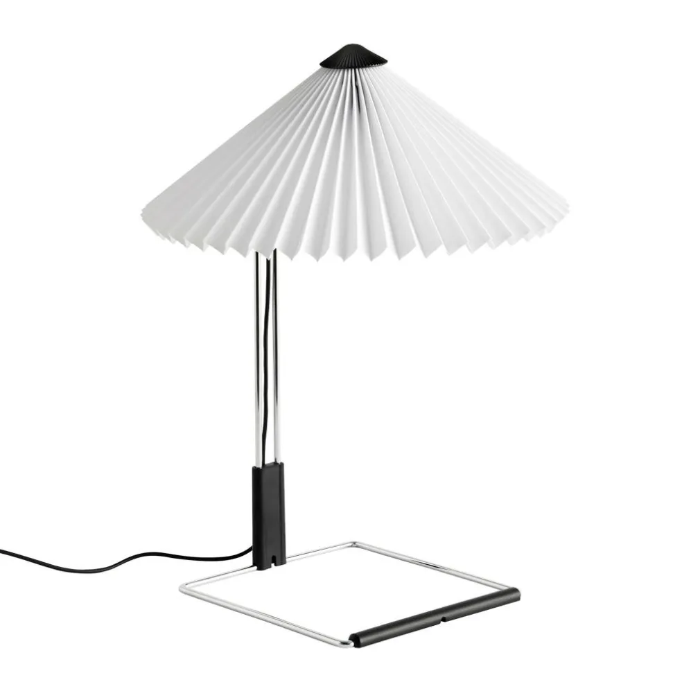 Matin LED Tischleuchte S Stahl poliert