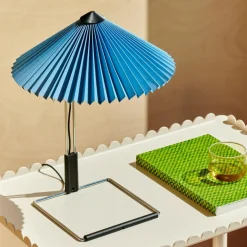 Matin LED Tischleuchte S Stahl poliert