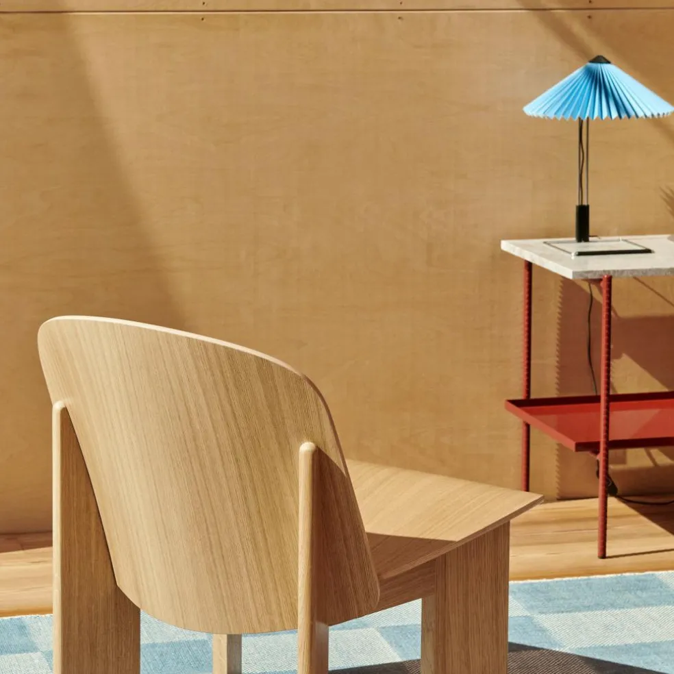 Matin LED Tischleuchte S Stahl poliert