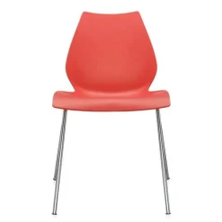 Maui Stuhl Gestell Stahlrohr verchromt