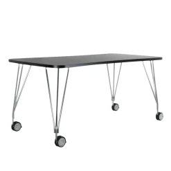 Max Tisch mit Rollen 160x80cm