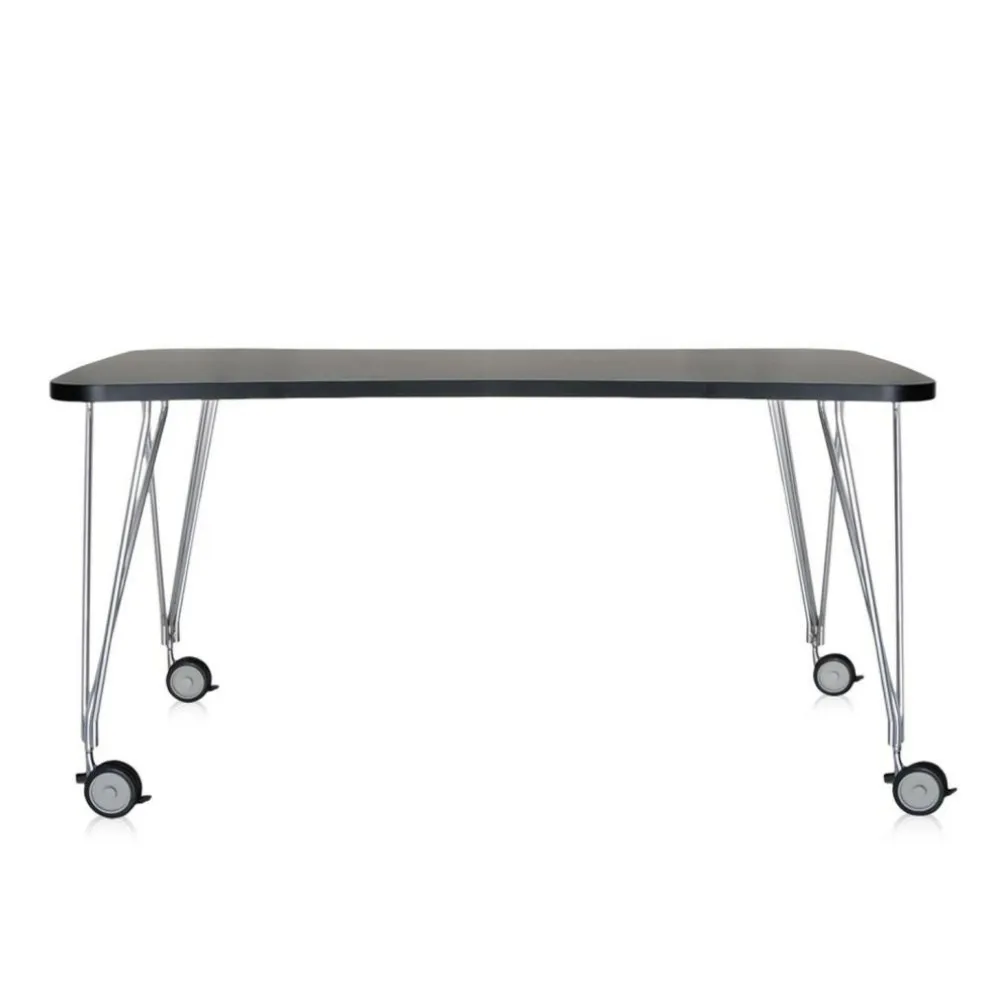 Max Tisch mit Rollen 160x80cm